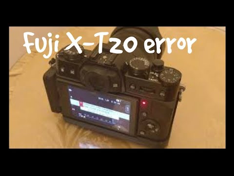 Fuji x-t2 turn camera on and off again video